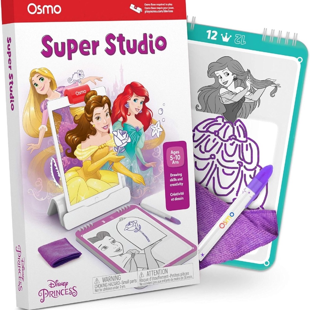 OSMO Super Studio Disney Princess Starter Kit Interactive Education